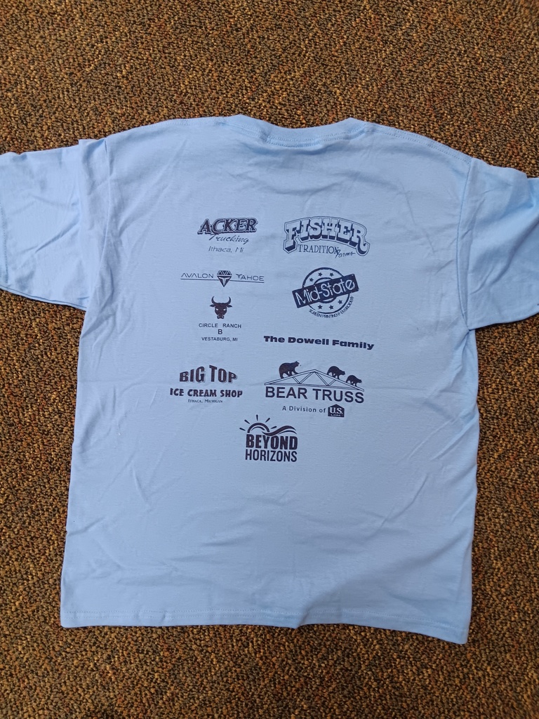 sponsors 6th grade camp shirt