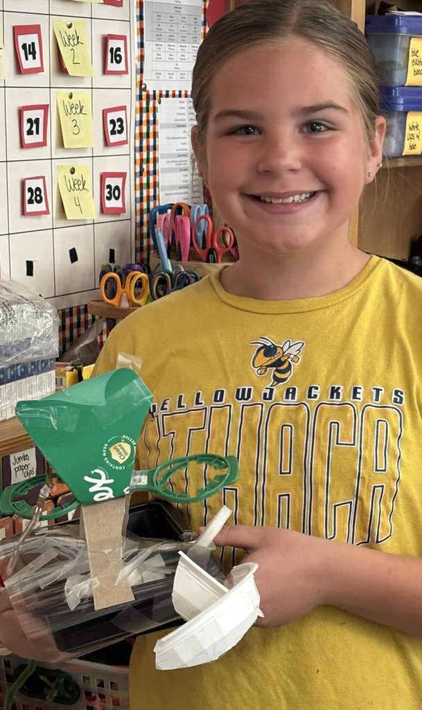 student with plane 