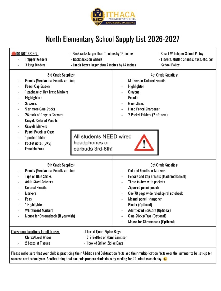 3-6 supply list