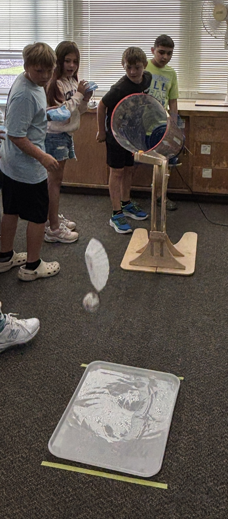 students with wind tunnel 