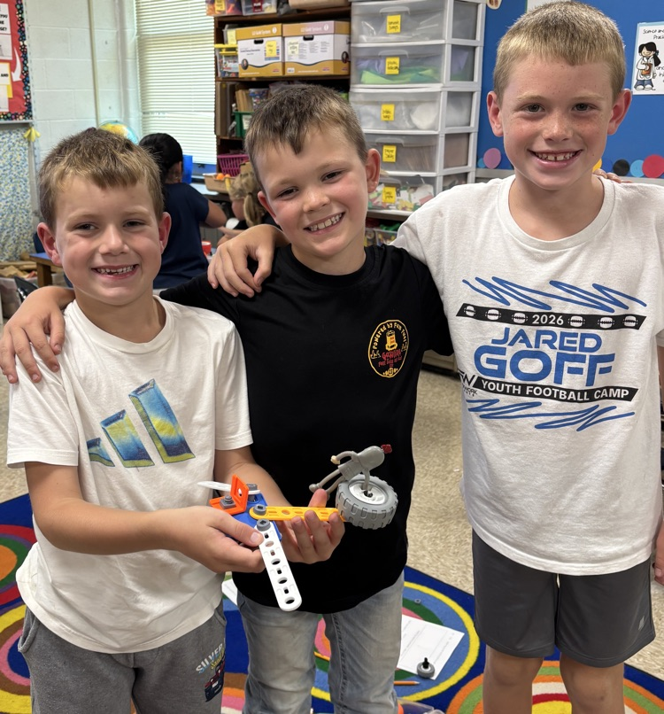 students with plane 