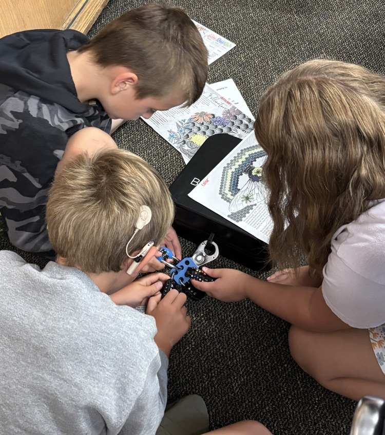 students with lock box 
