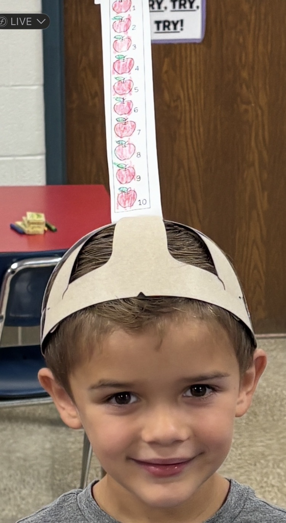 student with hat 