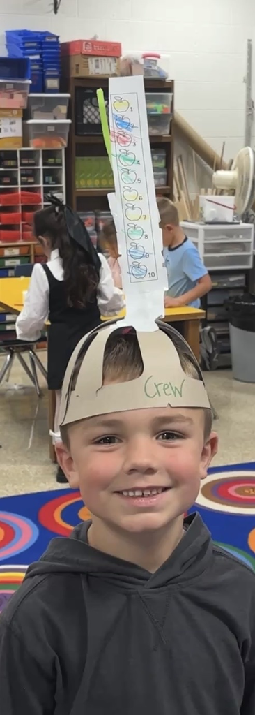 student with hat 