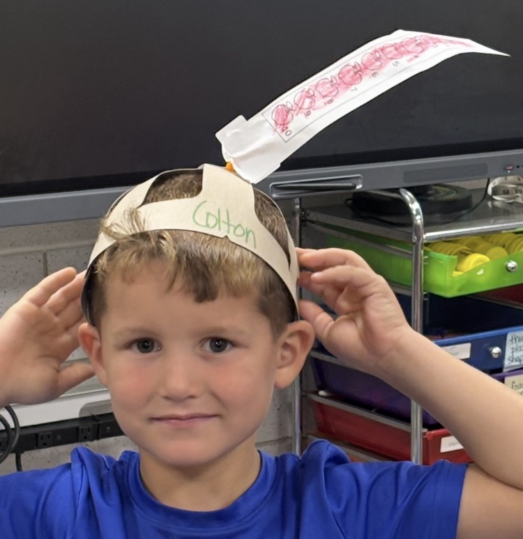 student with hat 