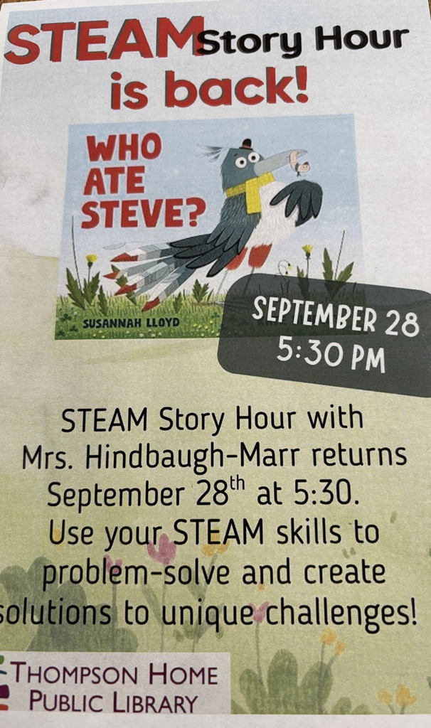steam story hour flyer 