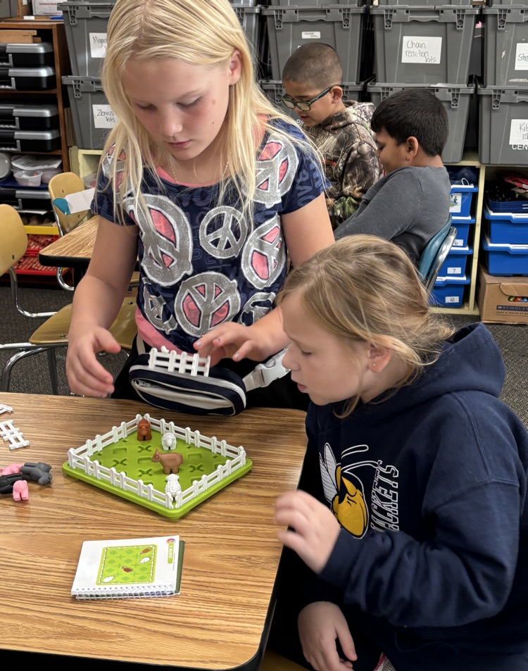 students playing game 