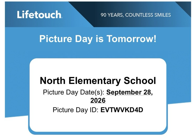 Image of information for North elementary picture day