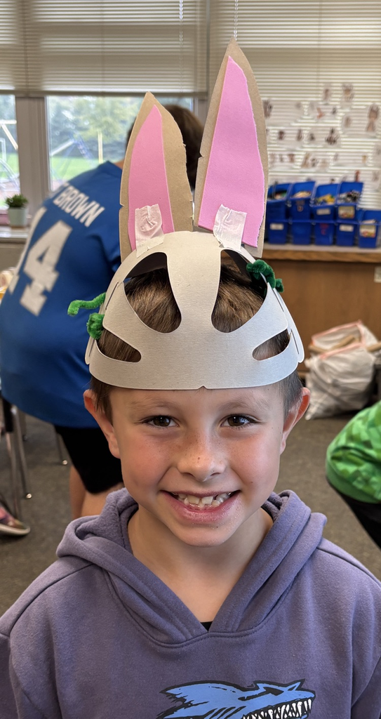 student with animal ears