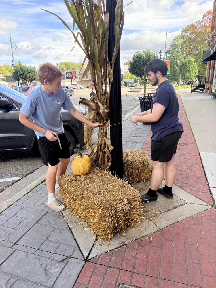 decorating downtown 