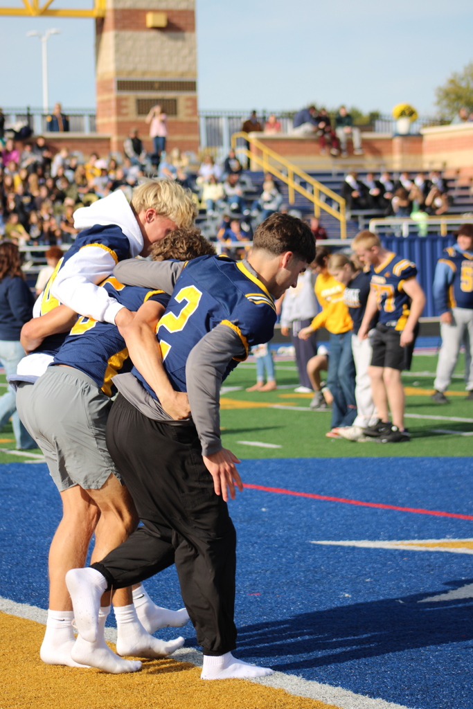 Seniors "four legged" race