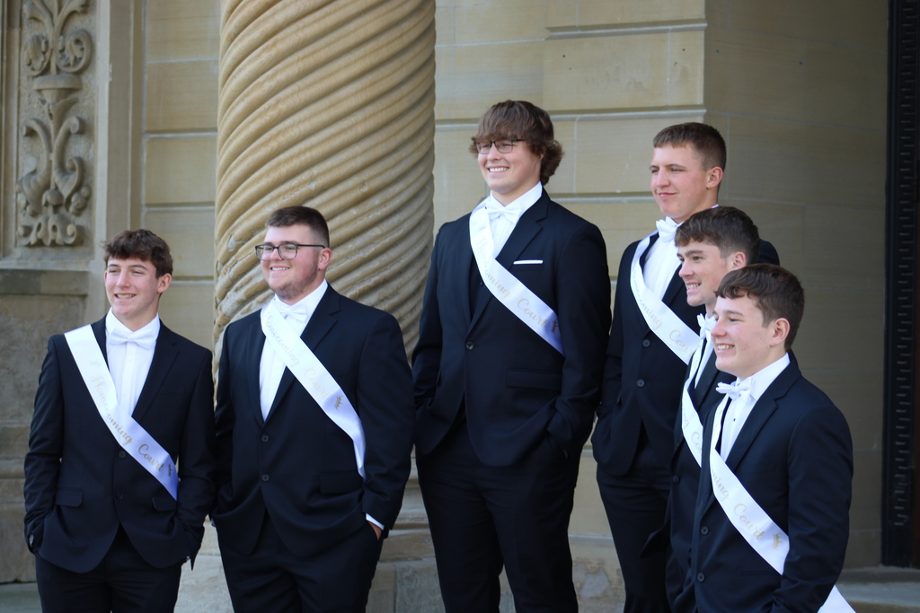 All the boys Homecoming Court Representatives