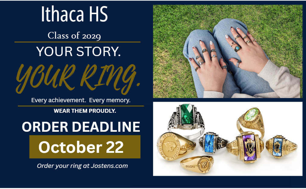 information about class ring orders