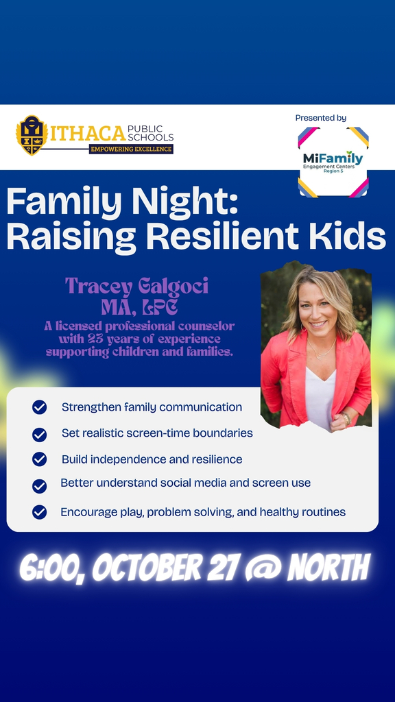 Family Night poster for October 27 at 6:00 p.m.