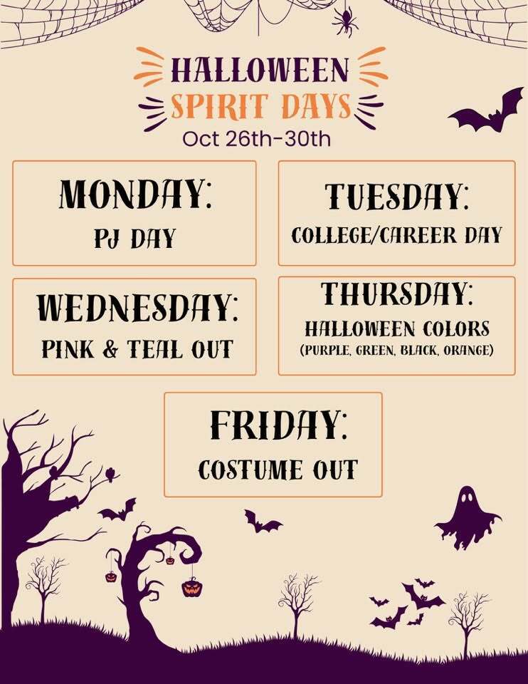 Halloween Spirit Dress Days