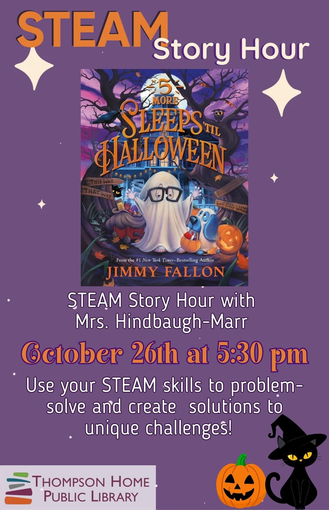 STEAM story hour information