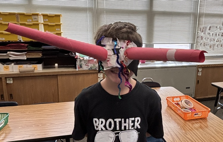 student with mask 