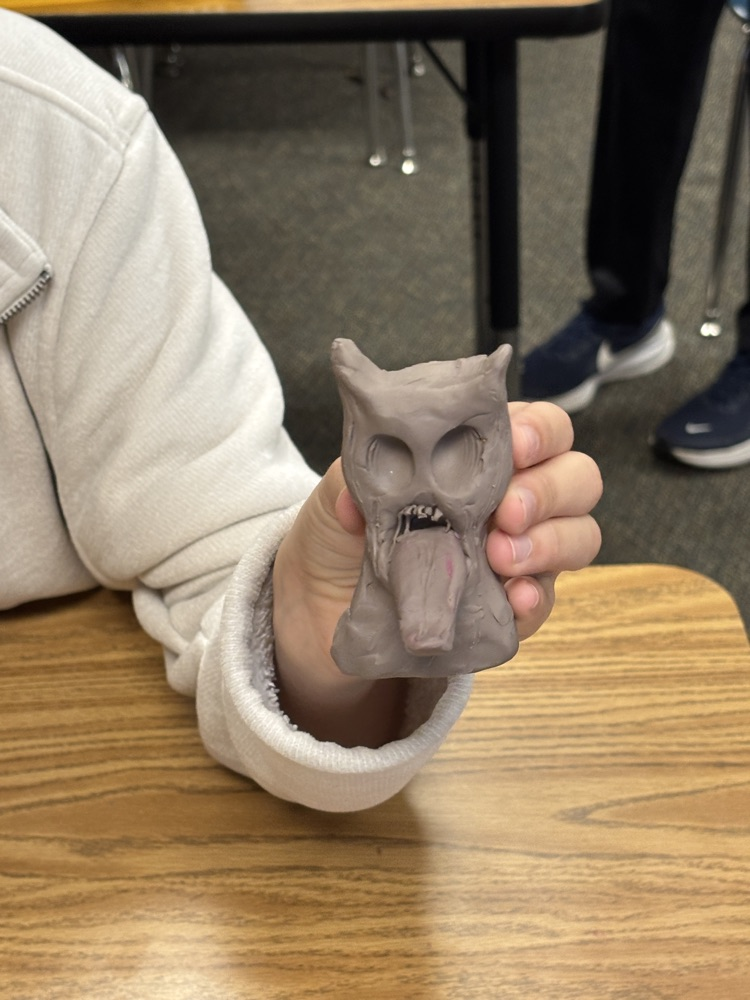 student-made mask 