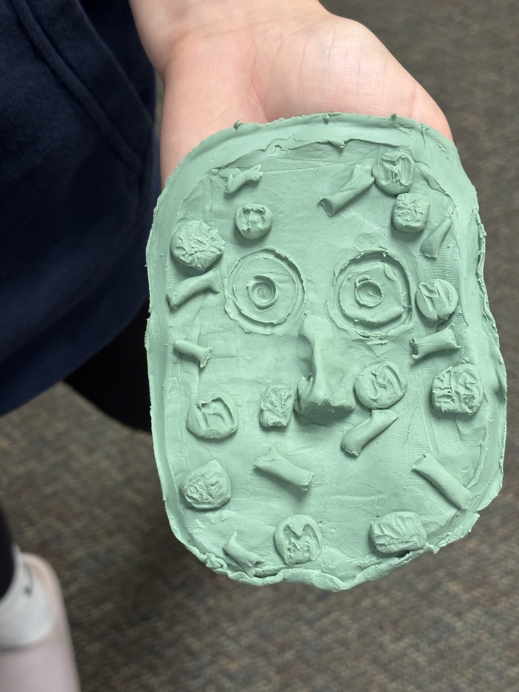 student-made mask 