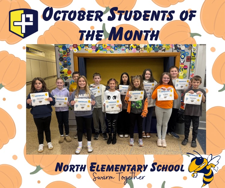 our students of the month for October 