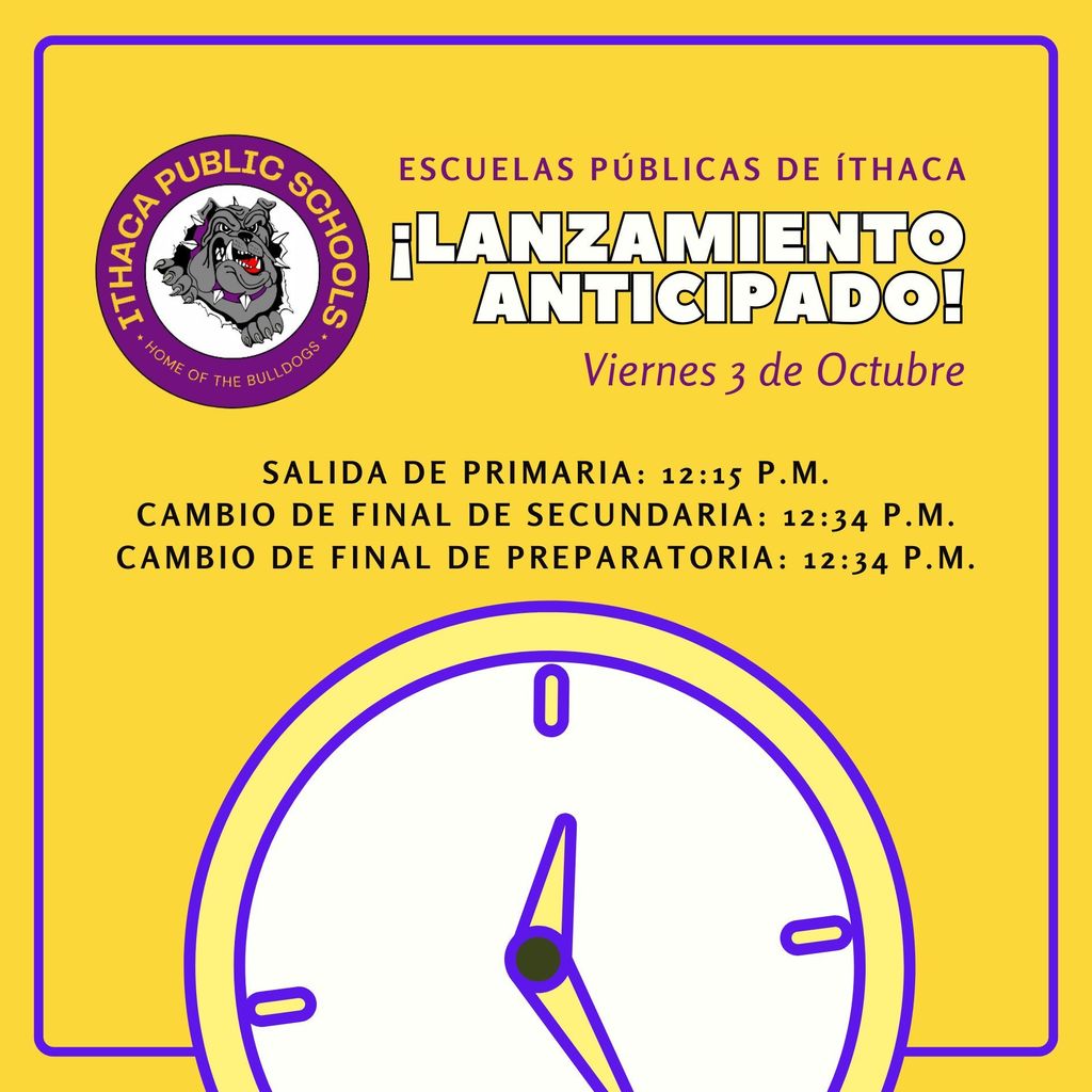 Lanzamiento anticipado - viernes 3 de Octubre