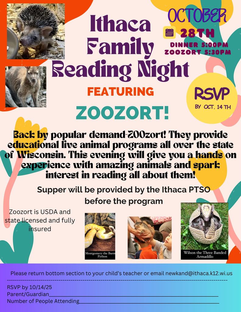 Fall 2025 Family Reading Night