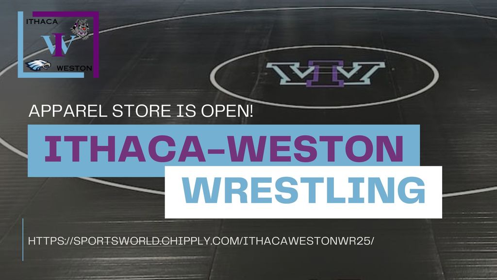 Ithaca-Weston Wrestling 2025-2026 apparel store