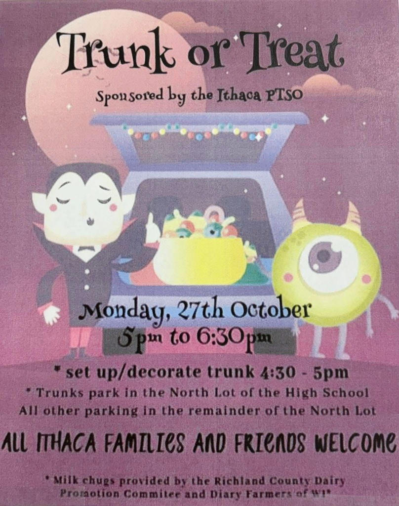 2025 Ithaca PTSO Trunk or Treat