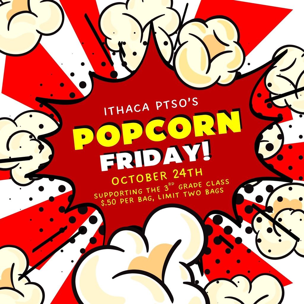 PTSO Popcorn Friday October 24, 2025