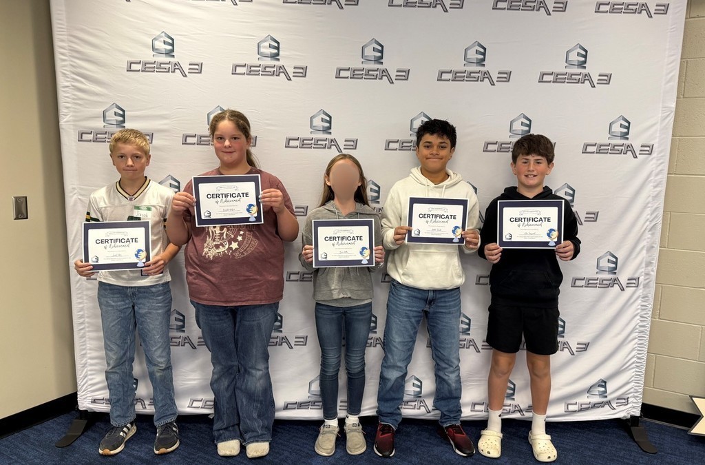 2025 6th Grade GeoBee team