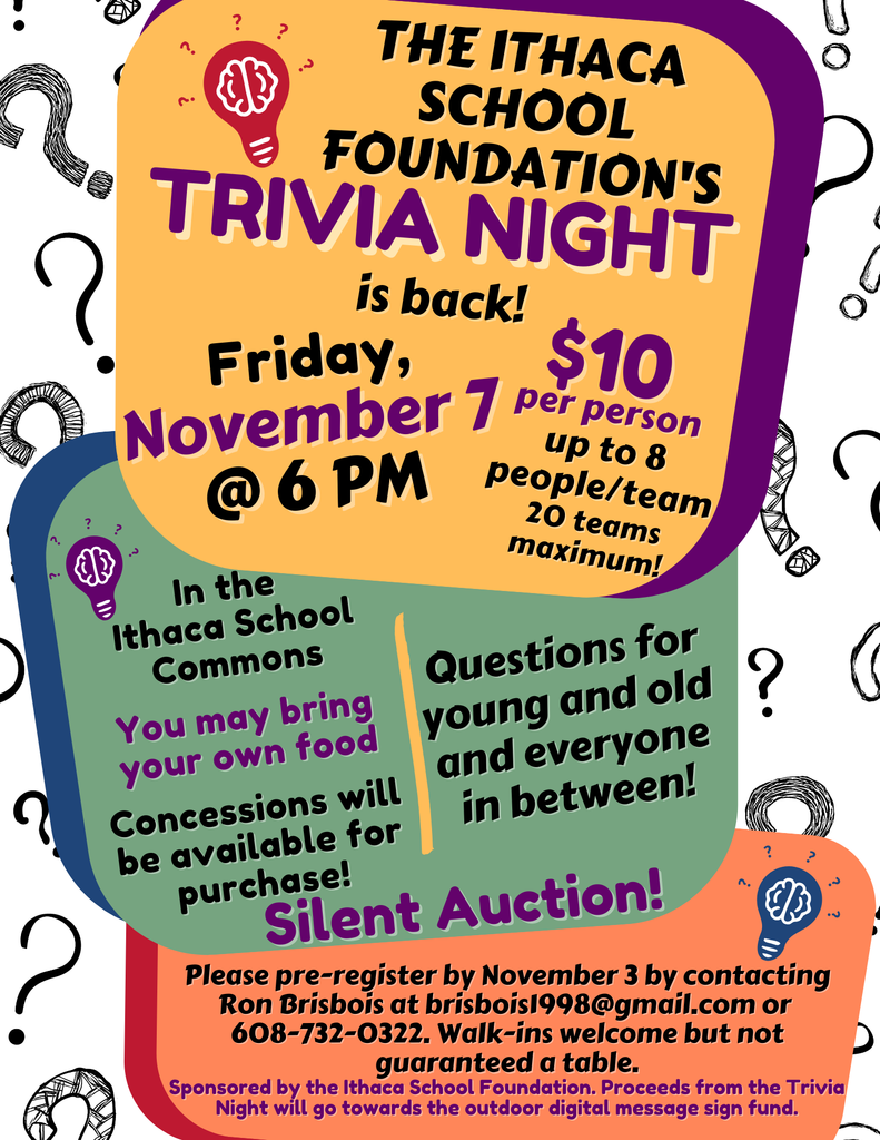 Ithaca Foundation Trivia Night 2025