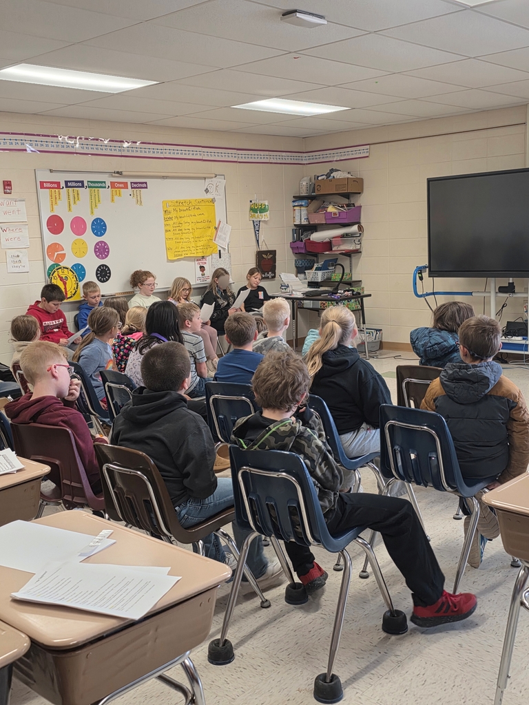 4th Grade Huffar Thanksgiving mini-plays 2025 sitting group