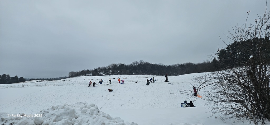 sledding