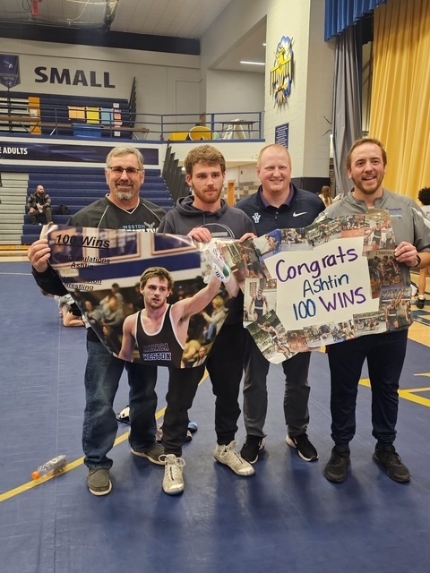 Congratulations, Ashtin Bennett on 100th win! coaches