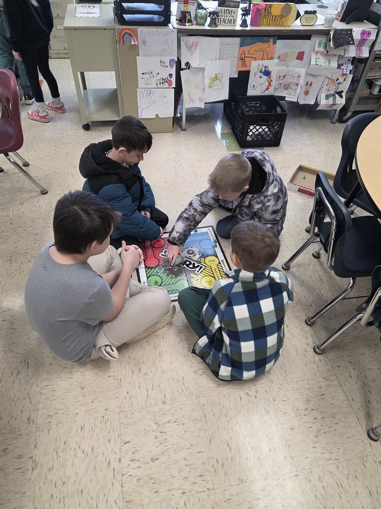 K-2 Indoor recess Jan 2026 board games fun