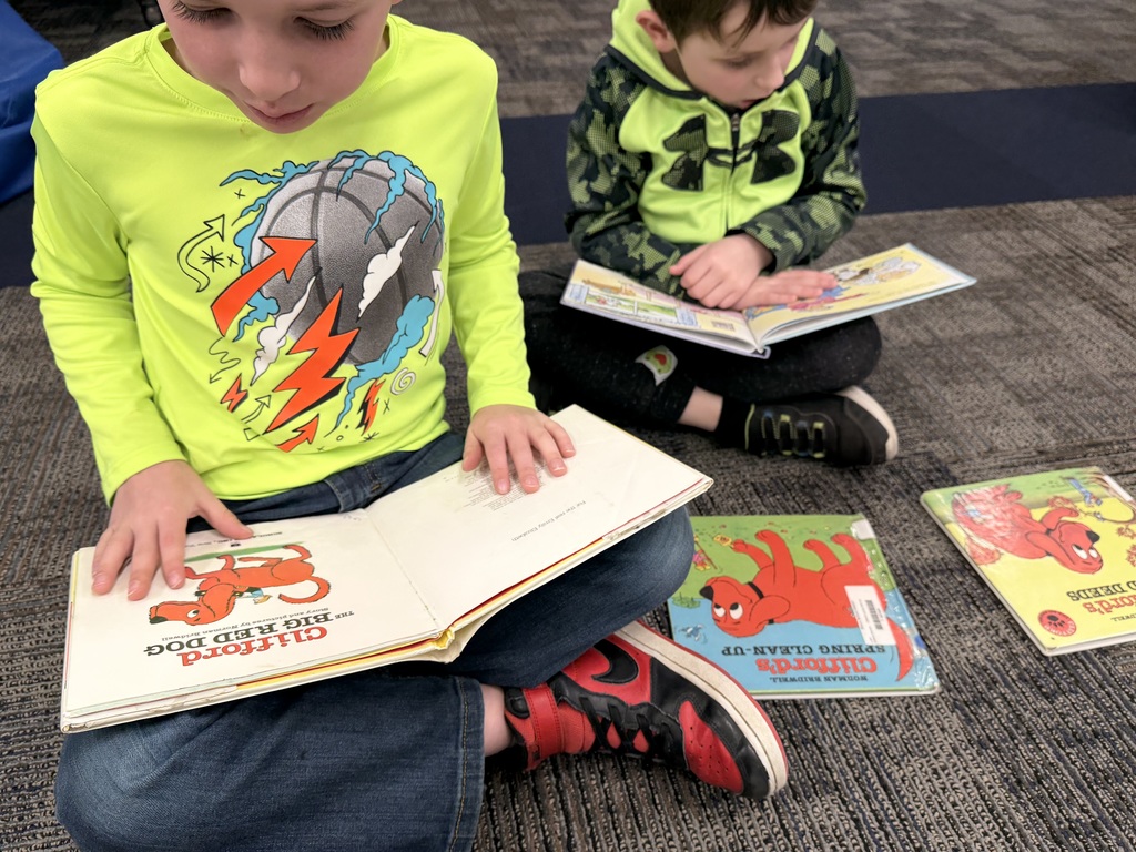 1st Grade reading 2026 Clifford too