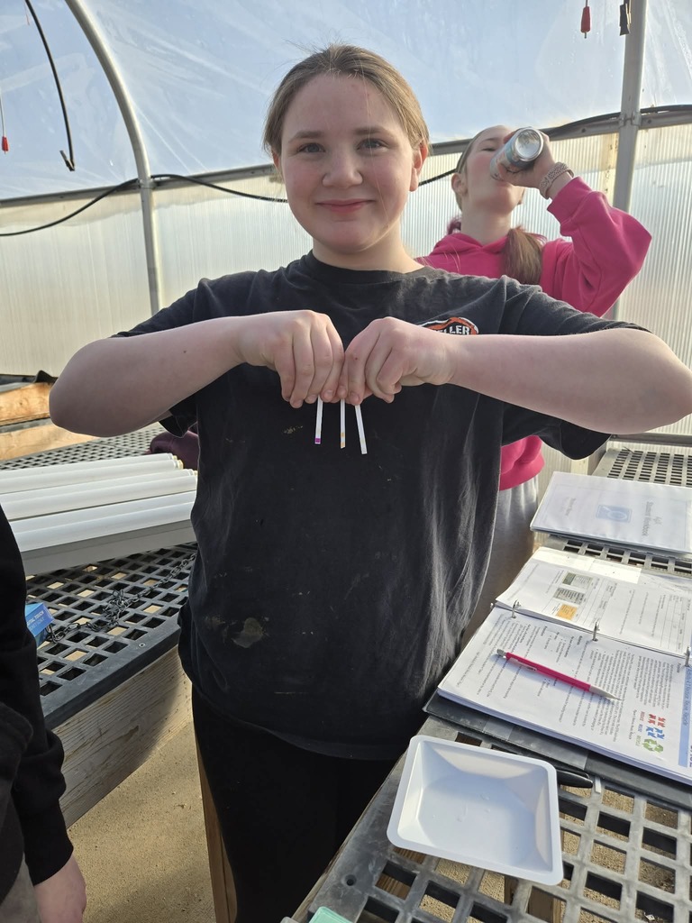 8th grad Ag class nitrate depletion #3