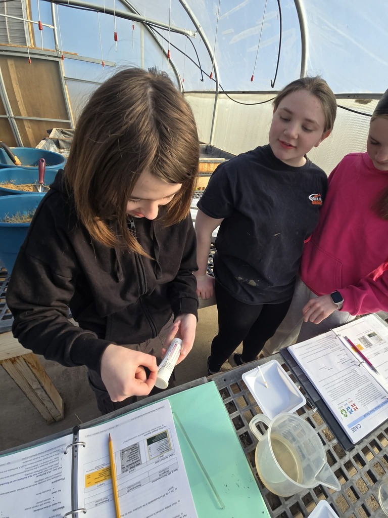 8th grad Ag class nitrate depletion #2