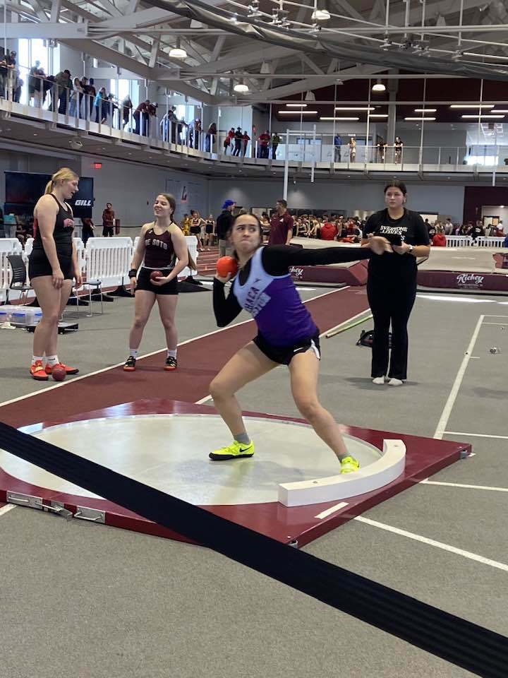 F.S. shot put Cashton Indoor Invitational 2026