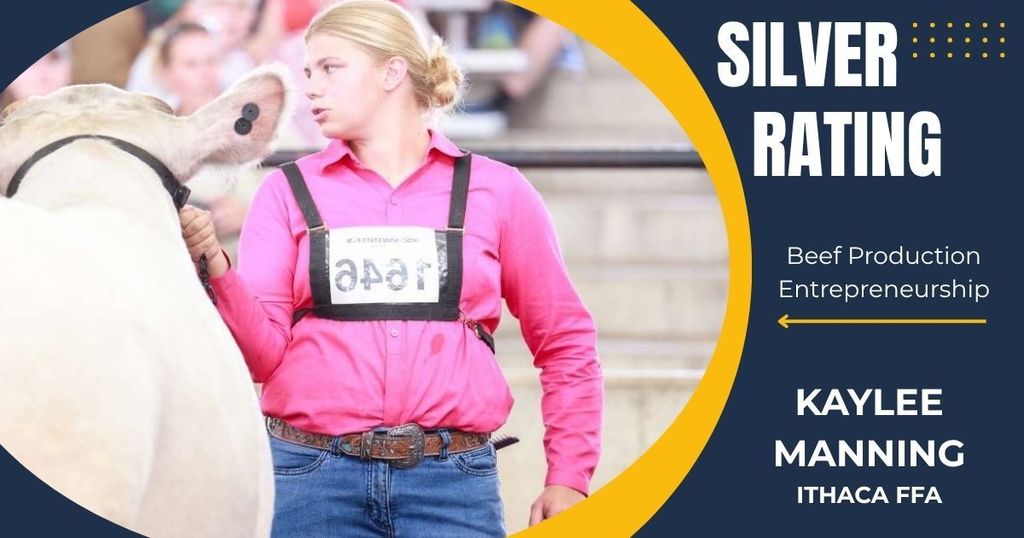 Kaylee Manning Silver Rating Beef Production Entrepreneurship 2026