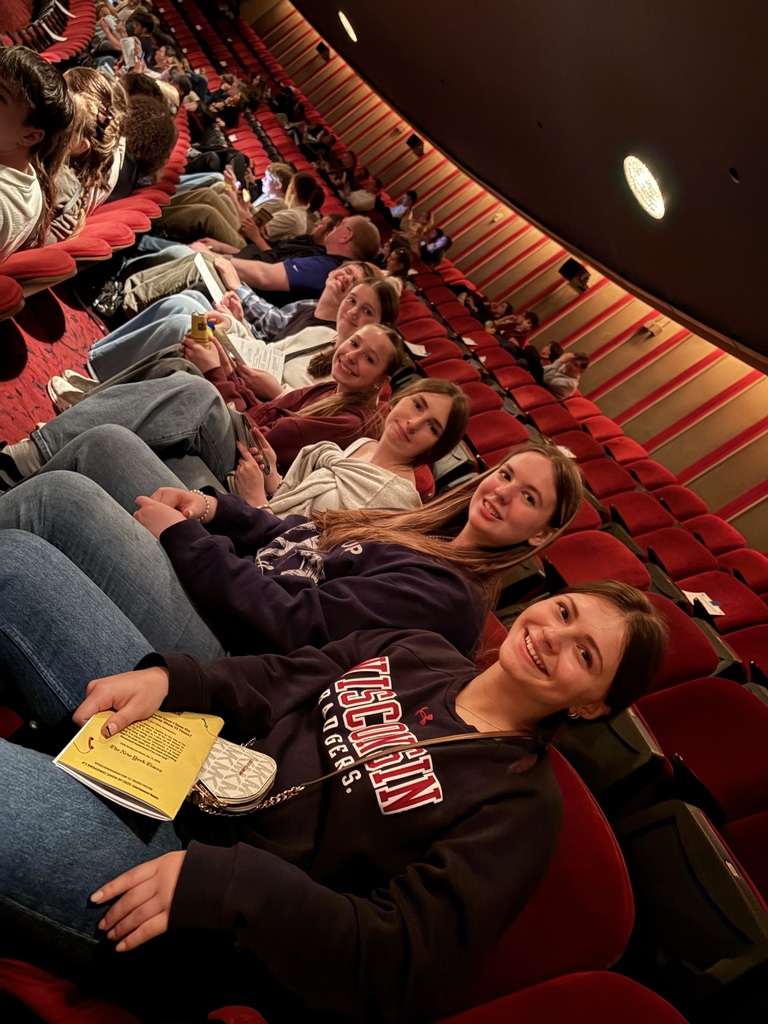 Ithaca Music Department Spring 2026 New York City trip Lion King group