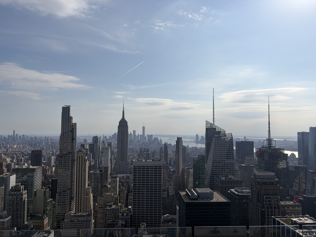 Ithaca Music Department Spring 2026 New York City trip upper skyline