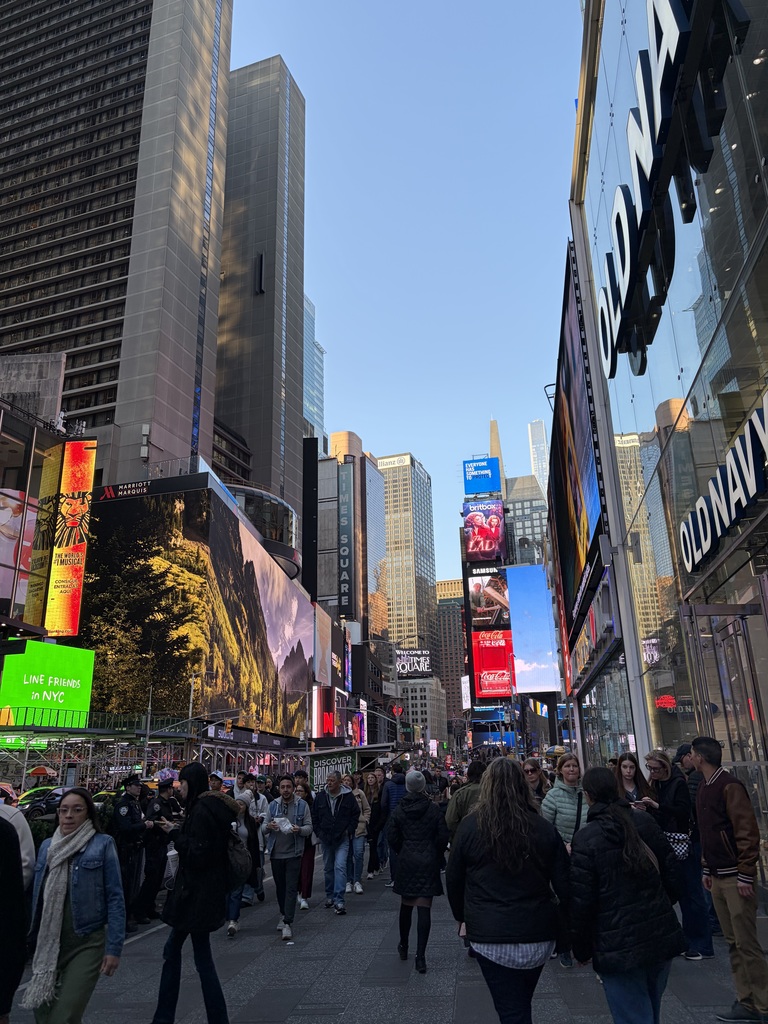 Ithaca Music Department Spring 2026 New York City trip New York skyline