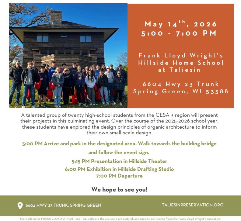 2026 Taliesin Design Challenge - Jadyn Boland and Randy Pichardo-Flores