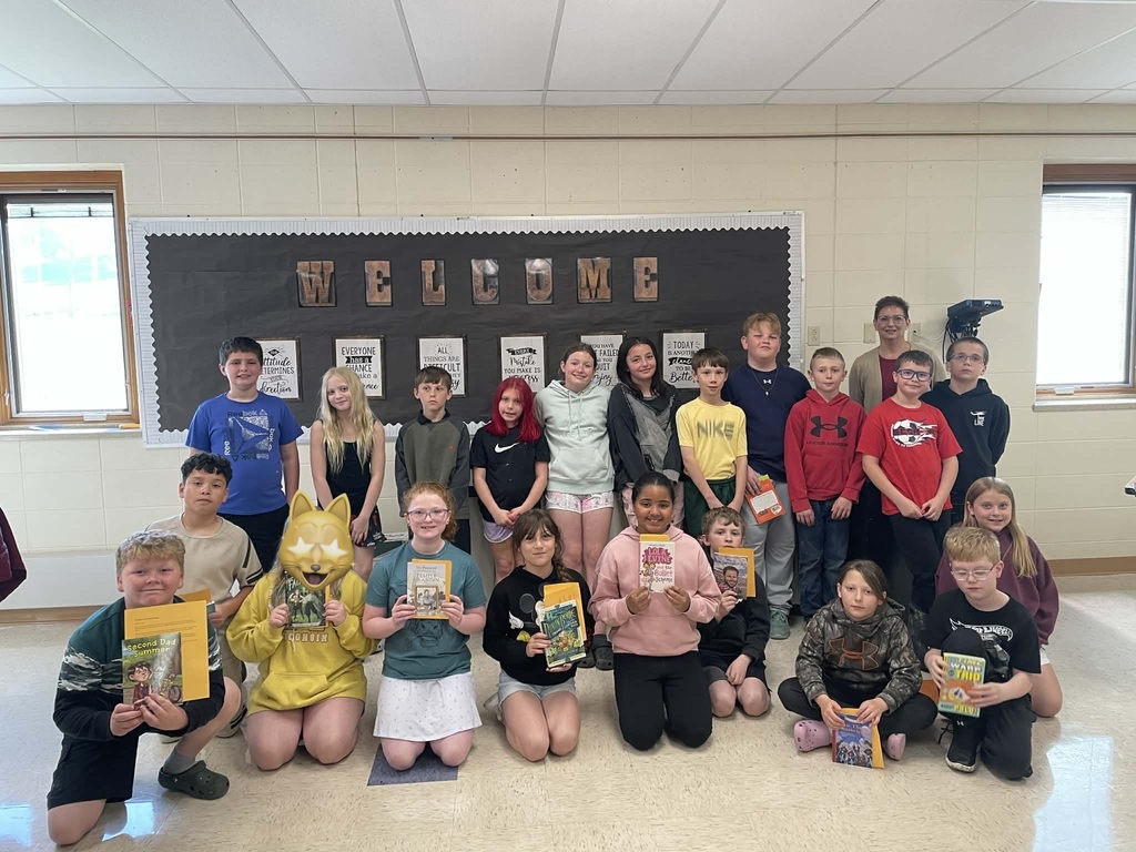 4th grade Mrs. Schmitt book giveaway 2026