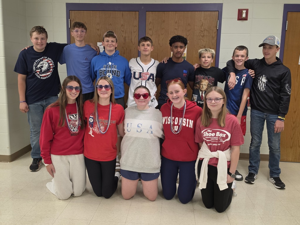 Freshmen - Class of 2030 Red, White, and Blue day for 2026 Homecoming