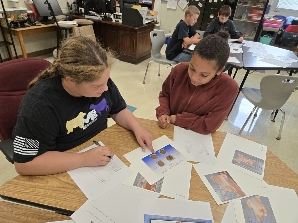 2026 Mrs Sprecher Career Development in Middle School Ag Class B.N. L.F. E.F. K.P.