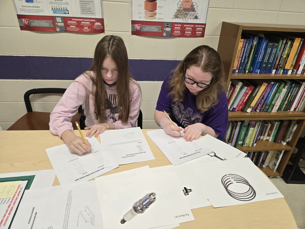 2026 Mrs Sprecher Career Development in Middle School Ag Class A.J. I.D.
