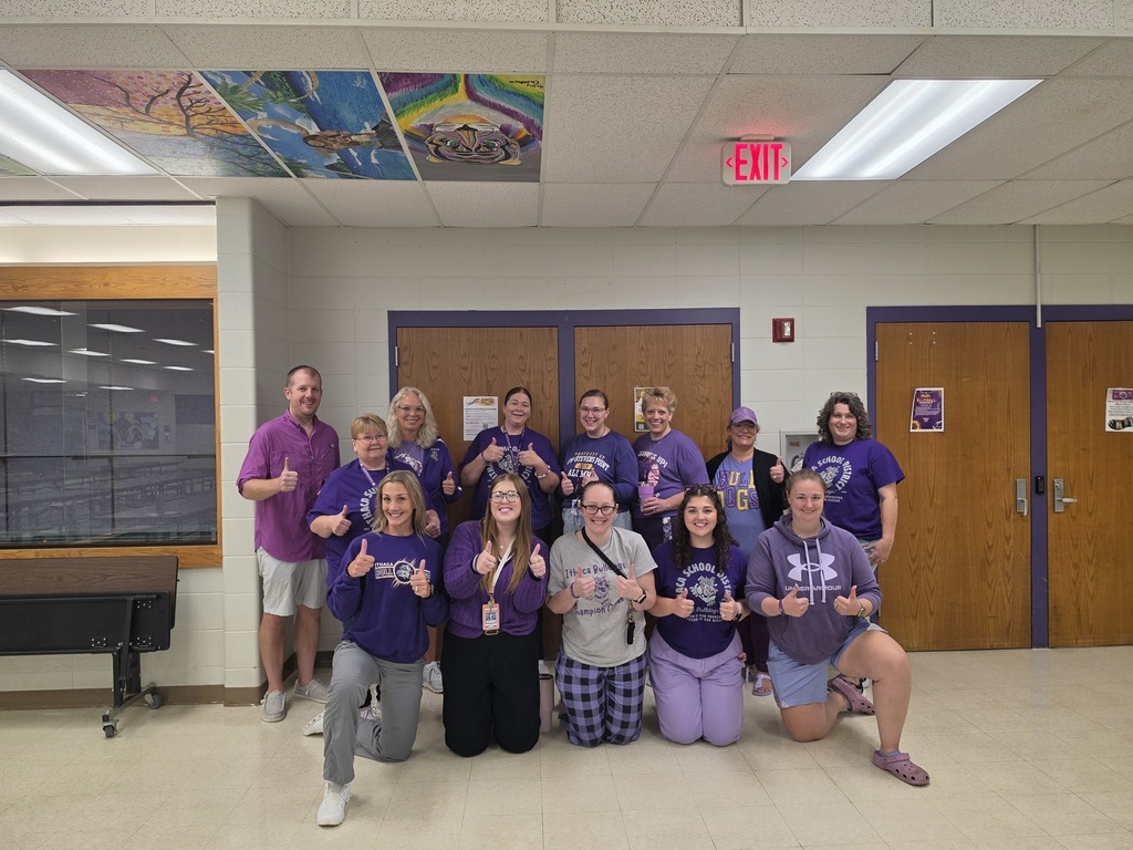 Staff Colors during Homecoming Week 2026 Dress Up Days