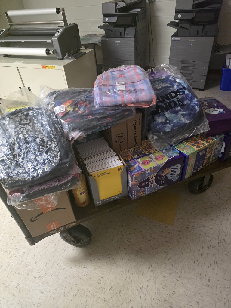 2026 Evelyn Kolman school supplies donation